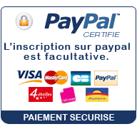 paiment sécurisé par PayPal